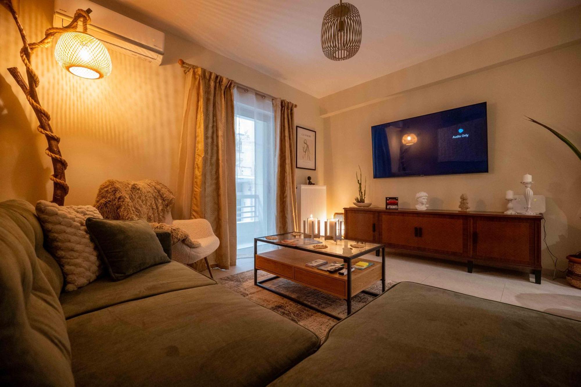 Cozy Lejlighed Athen Eksteriør billede